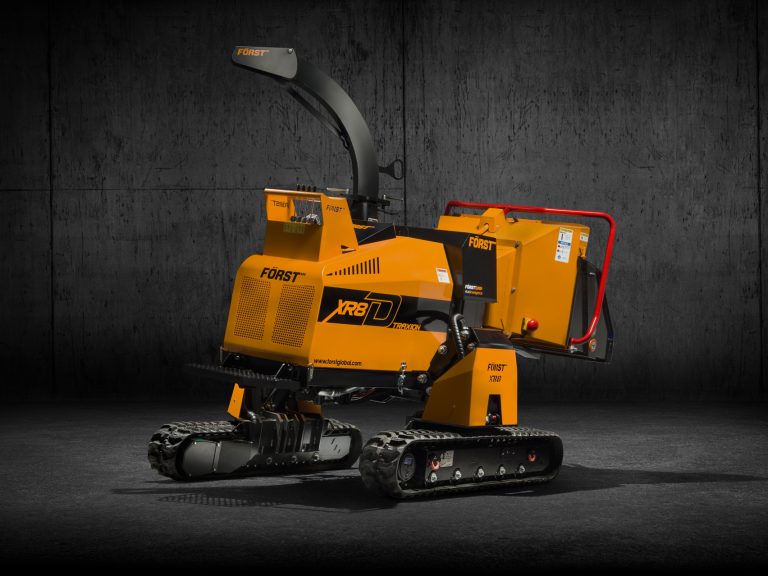 Först XR8D | 8" 55HP Diesel Embankment Tracked Woodchipper view 9 Radius Industrial Works