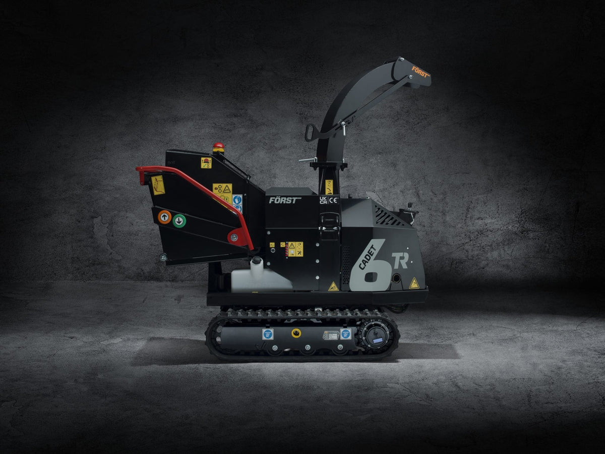 Först Cadet 6 TR | 6" Compact Petrol Tracked Woodchipper Radius Industrial Works