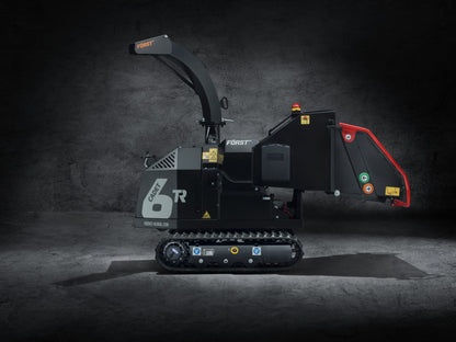 Först Cadet 6 TR | 6" Compact Petrol Tracked Woodchipper view 2 Radius Industrial Works