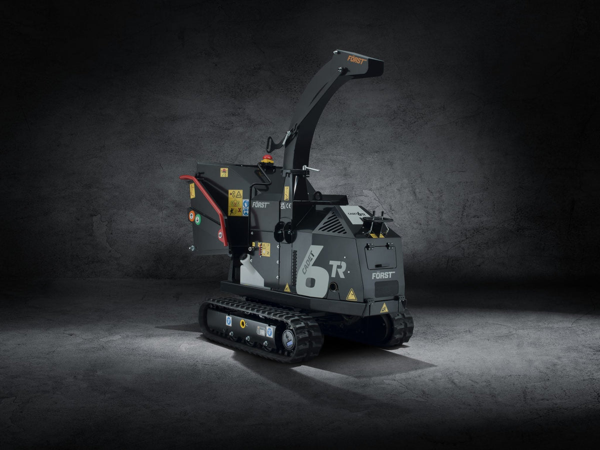 Först Cadet 6 TR | 6" Compact Petrol Tracked Woodchipper view 3 Radius Industrial Works