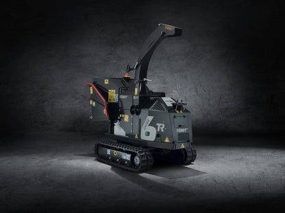 Först Cadet 6 TR | 6" Compact Petrol Tracked Woodchipper view 3 Radius Industrial Works