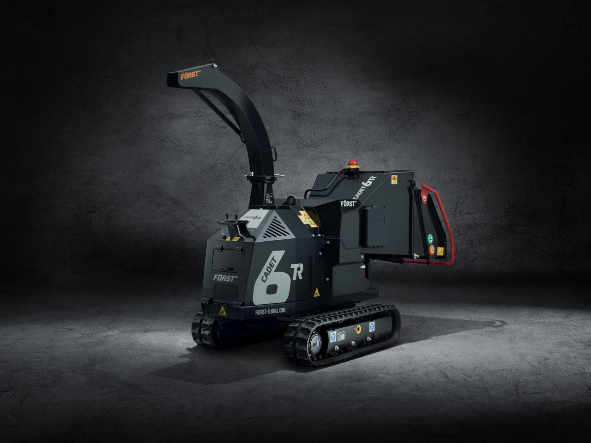 Först Cadet 6 TR | 6" Compact Petrol Tracked Woodchipper view 4 Radius Industrial Works