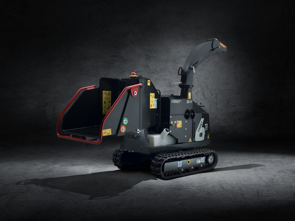 Först Cadet 6 TR | 6" Compact Petrol Tracked Woodchipper view 5 Radius Industrial Works