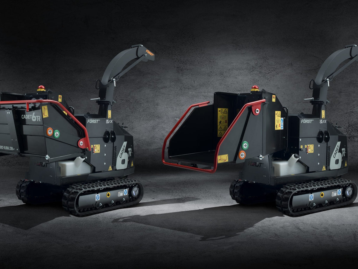 Först Cadet 6 TR | 6" Compact Petrol Tracked Woodchipper view 7 Radius Industrial Works