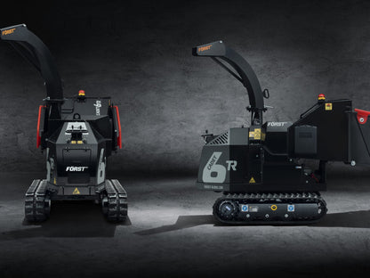 Först Cadet 6 TR | 6" Compact Petrol Tracked Woodchipper view 8 Radius Industrial Works