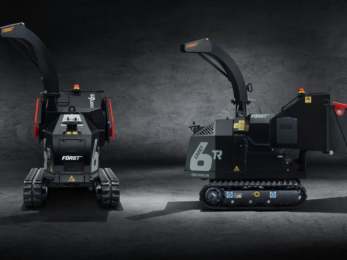 Först Cadet 6 TR | 6" Compact Petrol Tracked Woodchipper view 8 Radius Industrial Works