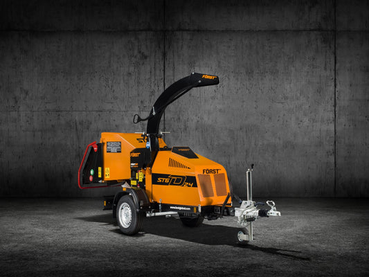 Först ST6D 24 | 6" 24HP Diesel Wheeled Woodchipper Radius Industrial Works