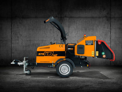 Först ST6D 42 | 6" 42HP Diesel Wheeled Woodchipper view 3 Radius Industrial Works