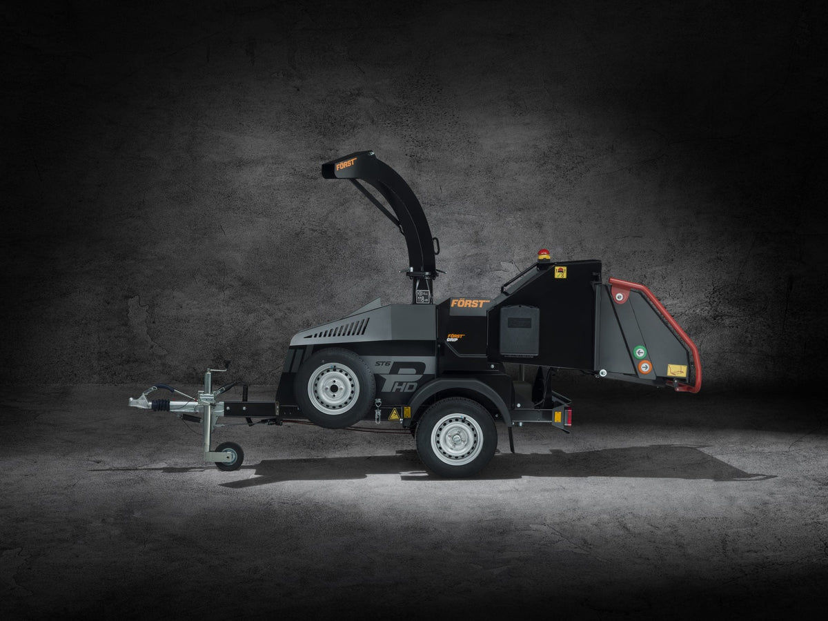 Först ST6P HD | 6" 37HP Heavy Duty Petrol Wheeled Woodchipper Radius Industrial Works