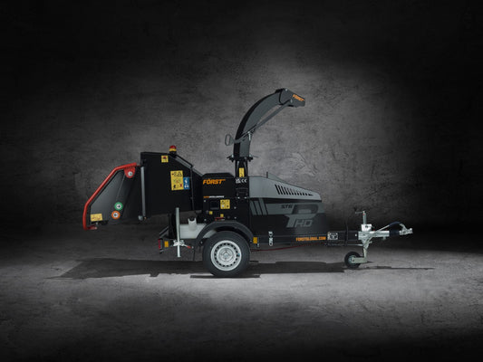 Först ST6P HD | 6" 37HP Heavy Duty Petrol Wheeled Woodchipper view 2 Radius Industrial Works