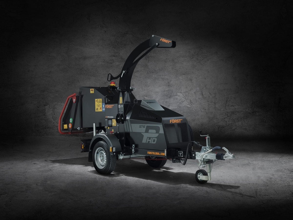 Först ST6P HD | 6" 37HP Heavy Duty Petrol Wheeled Woodchipper view 6 Radius Industrial Works