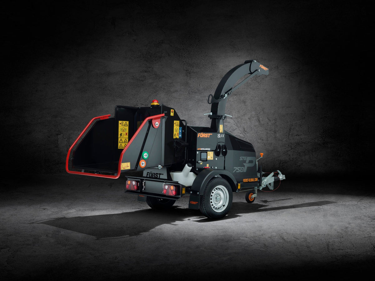 Först ST6P | 6" Petrol Wheeled Woodchipper view 4 Radius Industrial Works