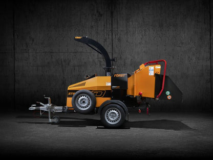 Först ST8D | 8" 55HP Diesel Wheeled Woodchipper Radius Industrial Works