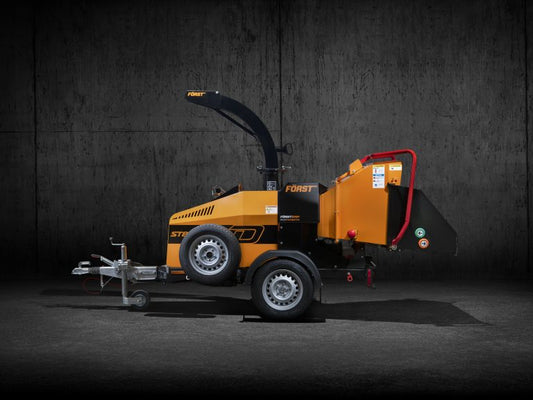 Först ST8D | 8" 55HP Diesel Wheeled Woodchipper Radius Industrial Works