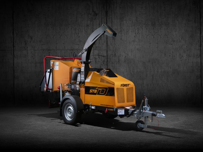 Först ST8D | 8" 55HP Diesel Wheeled Woodchipper view 3 Radius Industrial Works