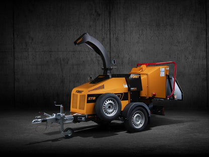 Först ST8D | 8" 55HP Diesel Wheeled Woodchipper view 4 Radius Industrial Works