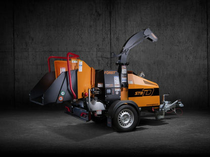 Först ST8D | 8" 55HP Diesel Wheeled Woodchipper view 5 Radius Industrial Works