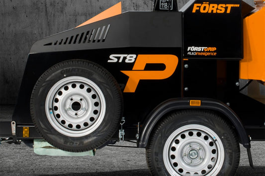 Först ST8P – spare wheel detail