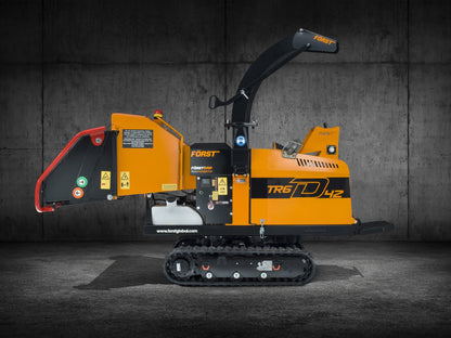 Först TR6D 42 | 6" 42HP Diesel Tracked Woodchipper view 3 Radius Industrial Works