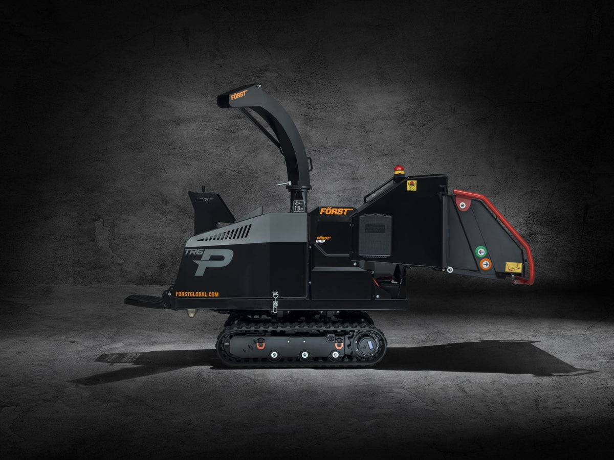 Först TR6P | 6" 40HP Petrol Tracked Woodchipper view 2 Radius Industrial Works