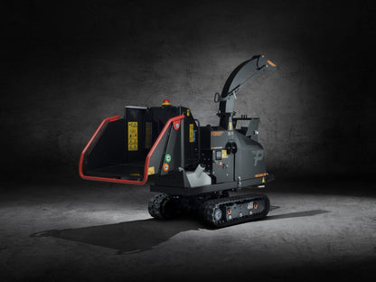 Först TR6P | 6" 40HP Petrol Tracked Woodchipper view 4 Radius Industrial Works