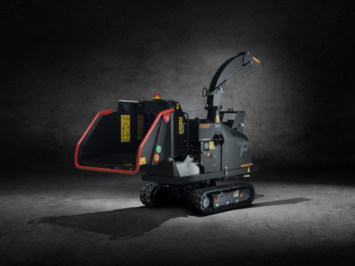 Först TR6P | 6" 40HP Petrol Tracked Woodchipper view 4 Radius Industrial Works