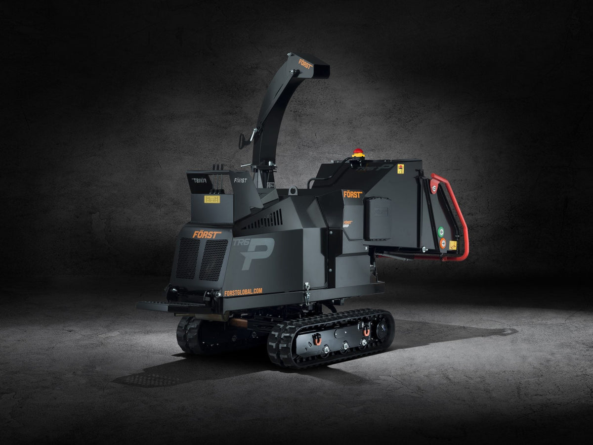 Först TR6P | 6" 40HP Petrol Tracked Woodchipper view 6 Radius Industrial Works
