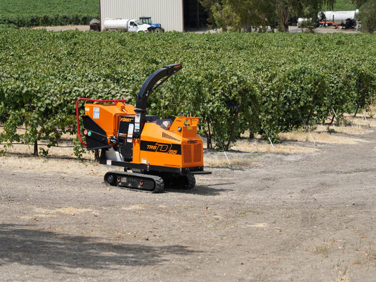 Först TR8D | 8" 55HP Diesel Tracked Woodchipper view 2 Radius Industrial Works