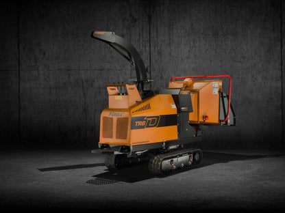 Först TR8D | 8" 55HP Diesel Tracked Woodchipper view 5 Radius Industrial Works