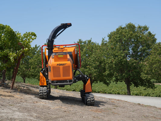 Först XR8D | 8" 55HP Diesel Embankment Tracked Woodchipper Radius Industrial Works