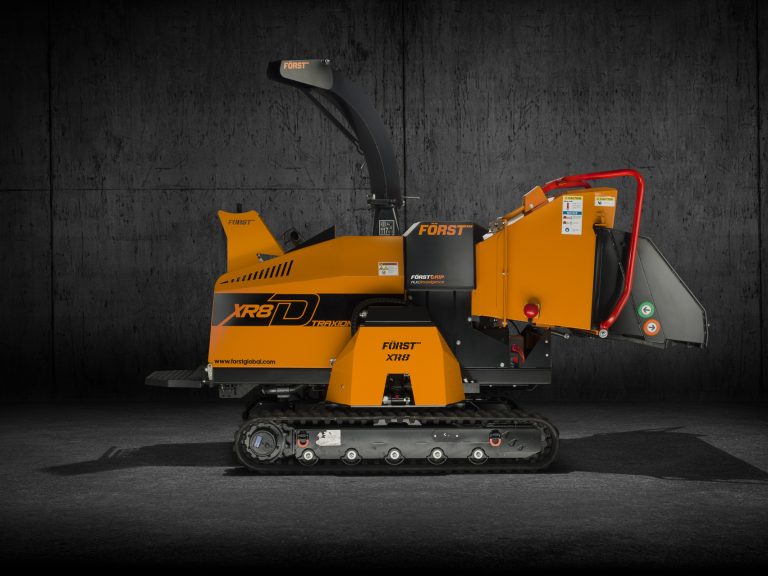 Först XR8D | 8" 55HP Diesel Embankment Tracked Woodchipper view 7 Radius Industrial Works