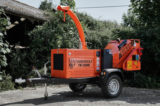 Timberwolf 230HB Diesel Chipper (6" Tow-behind)