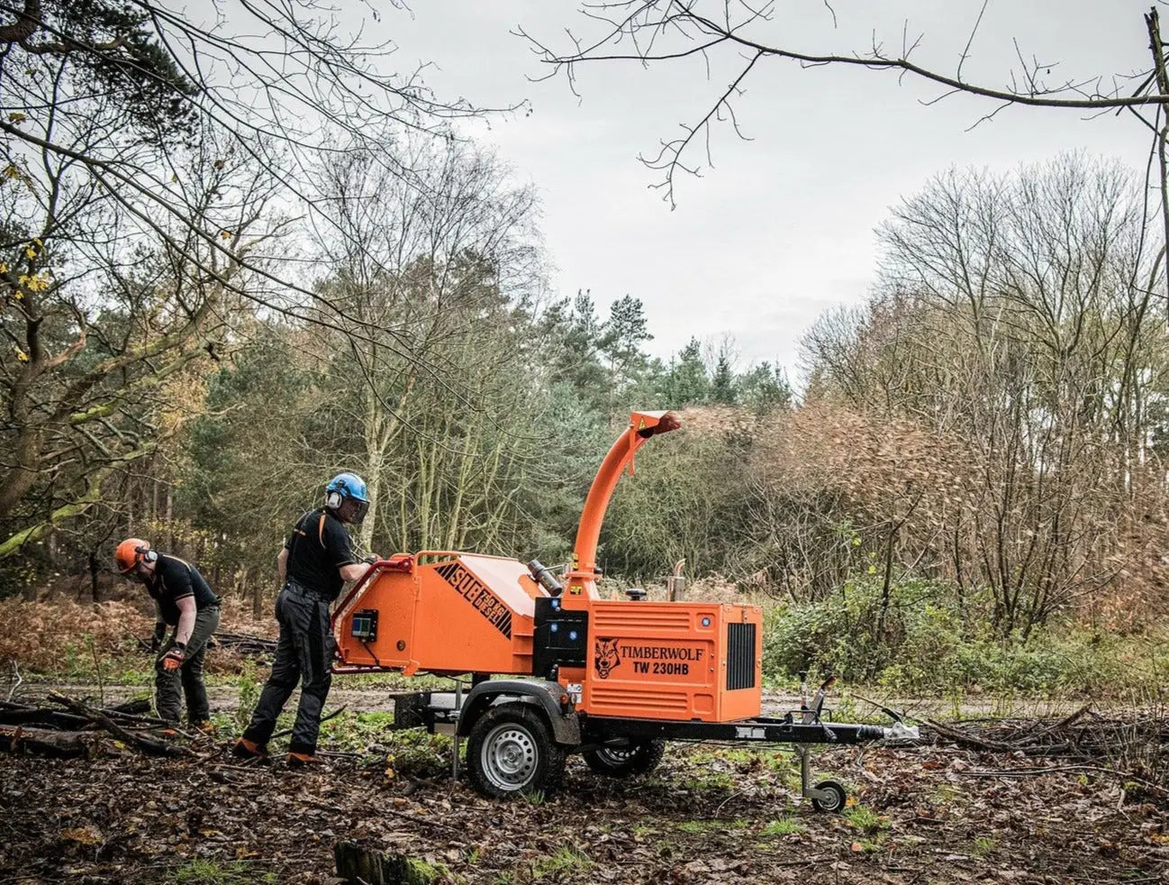 Timberwolf 230HB Diesel Chipper (6" Tow-behind)